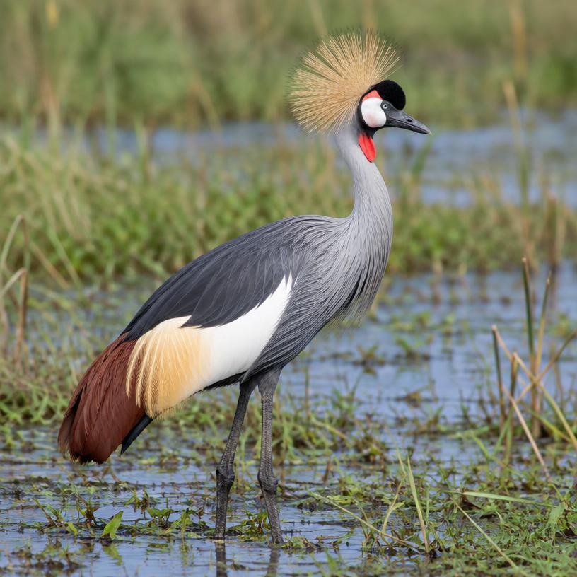 Crowned Crane