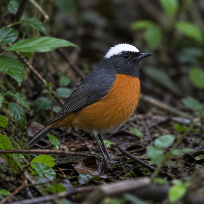Snowy-headed Robin chat