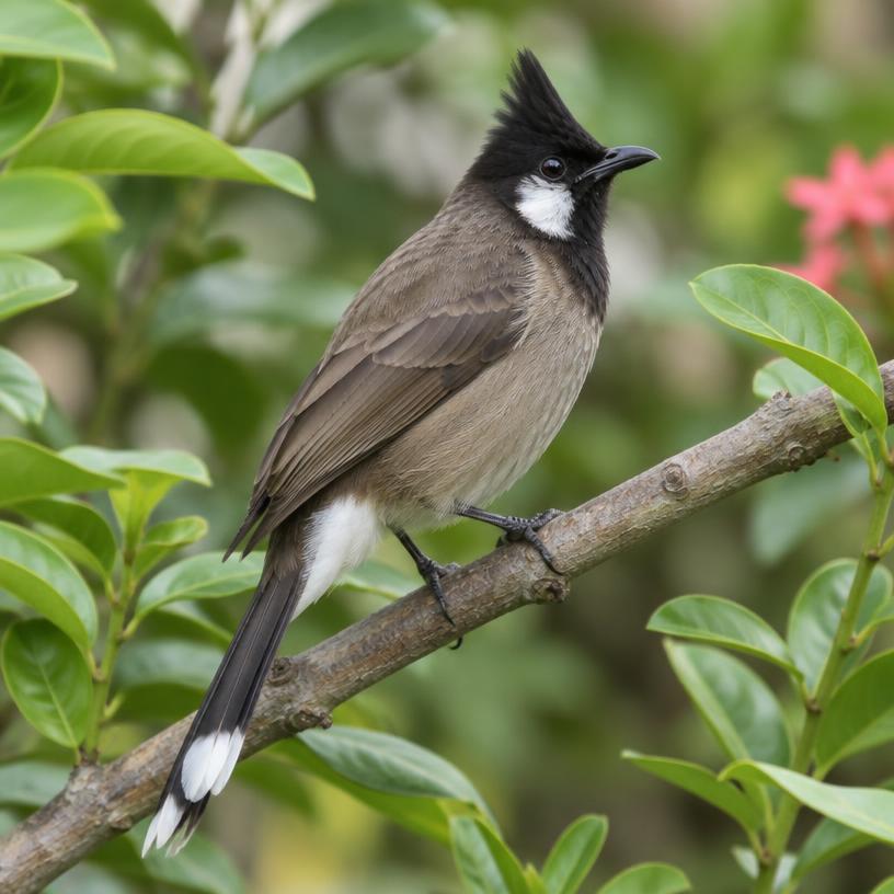 White-vented Bulbule